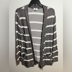 Old Navy Striped Cardigan - Women’s Medium